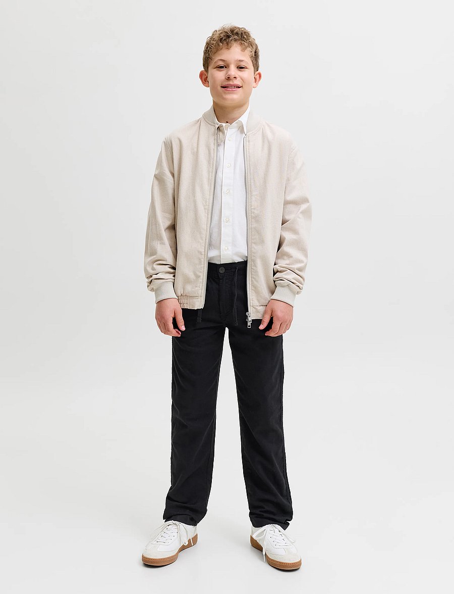 Jack & Jones - JPSTKANE HYBRID BONDI JOGGER JNR - leinen-kleidung - black - 4