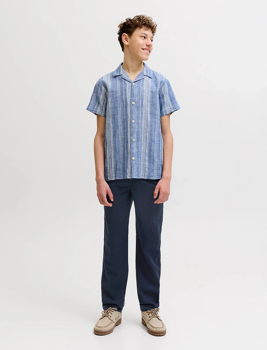 Jack & Jones - JPSTKANE HYBRID BONDI JOGGER JNR - leinen-kleidung - dark navy - 4