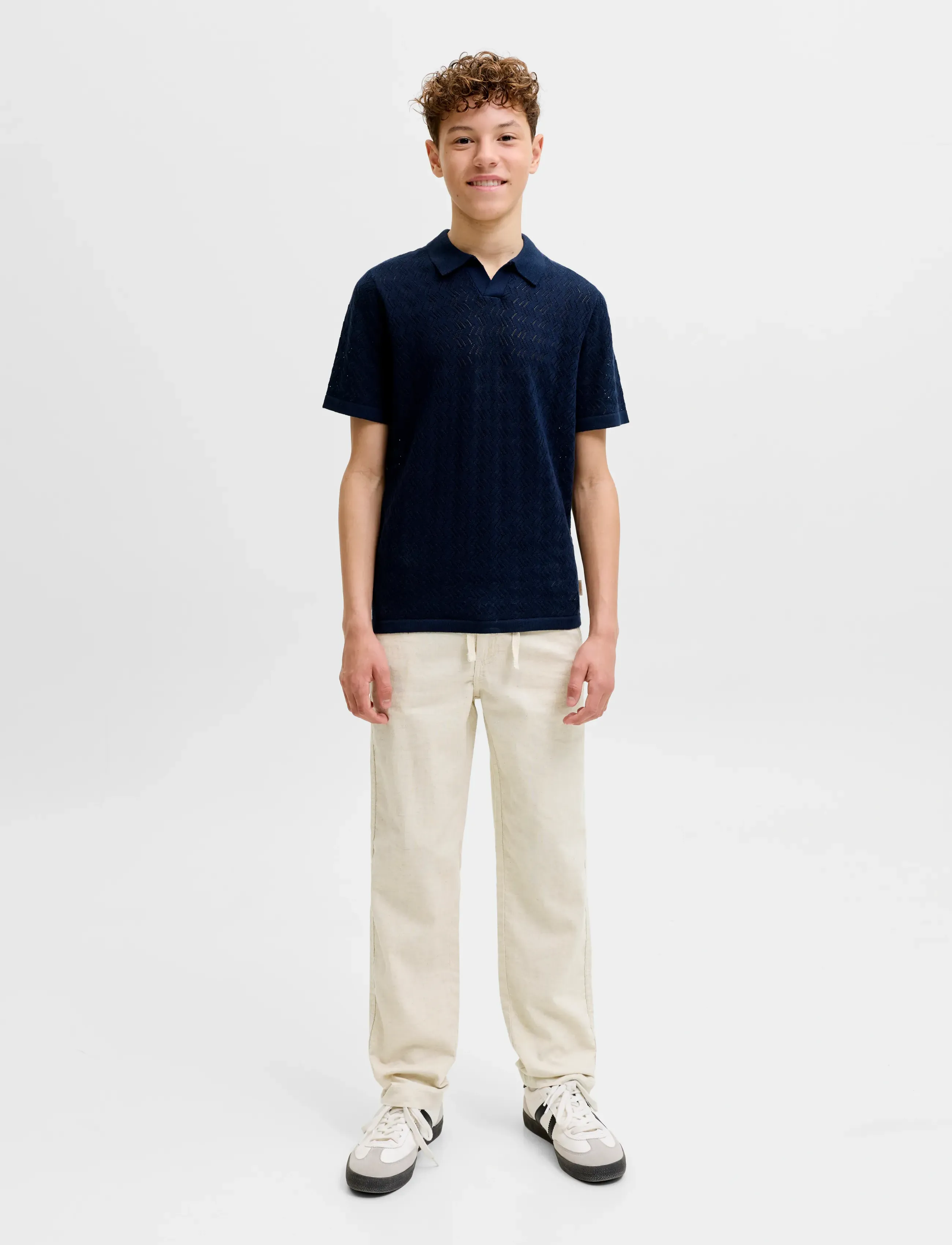 Jack & Jones - JPSTKANE HYBRID BONDI JOGGER JNR - leinen-kleidung - moonbeam - 4