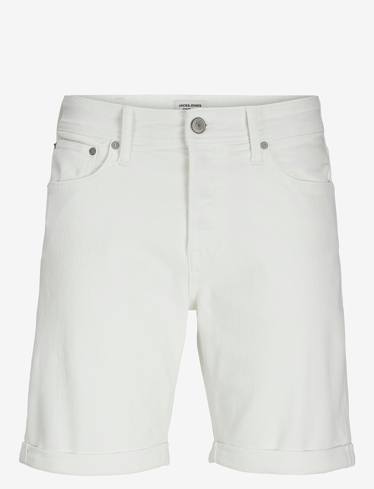 Jack & Jones - JJIRICK JJORIGINAL SHORTS SQ 912 JNR - denim shorts - white denim - 1