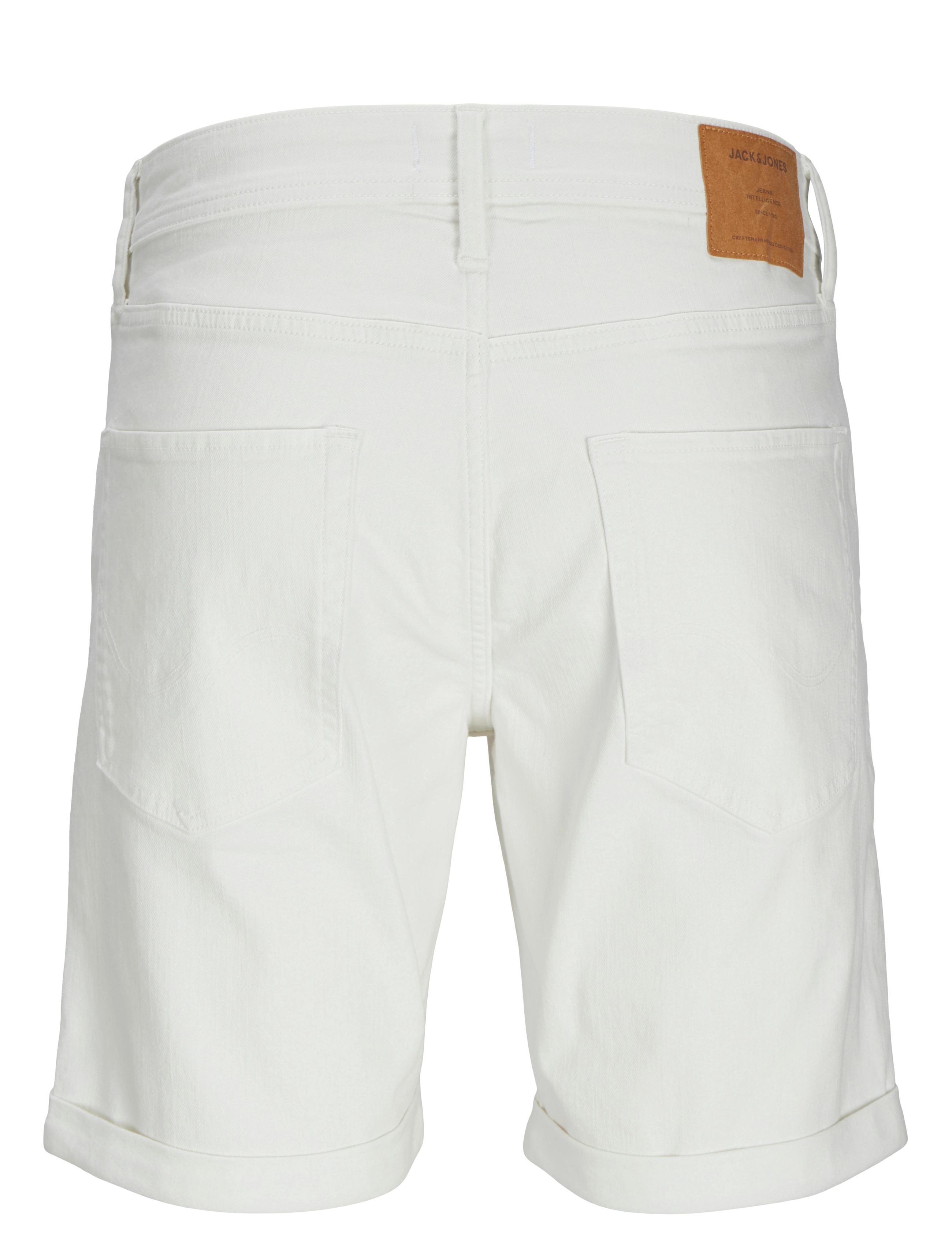 Jack & Jones - JJIRICK JJORIGINAL SHORTS SQ 912 JNR - jeansshorts - white denim - 2