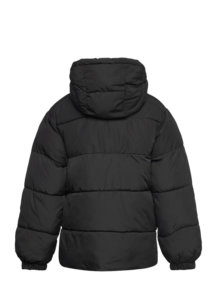 Jack & Jones - JJMAZE PUFFER HOOD JNR - vinterjakker - black - 1