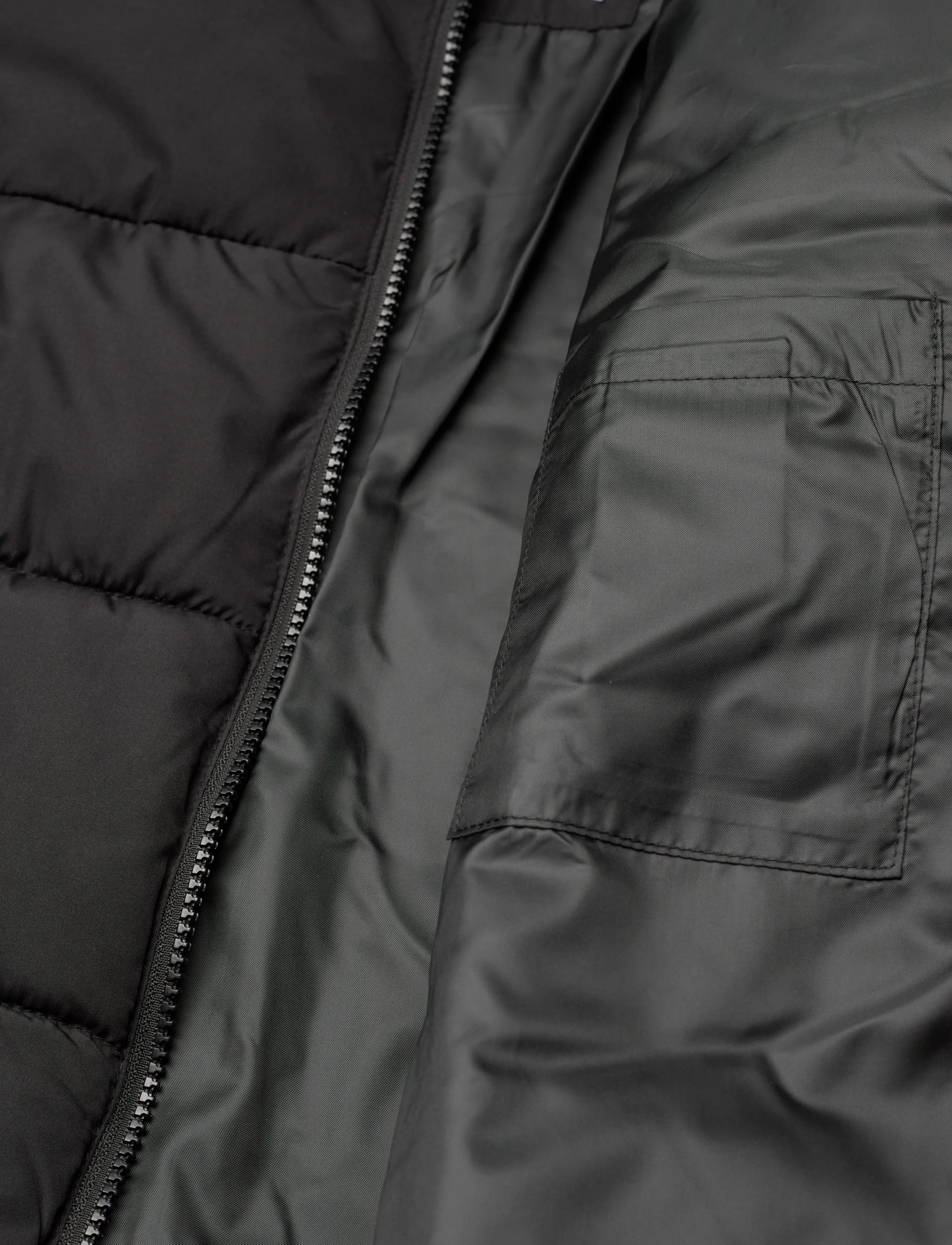Jack & Jones - JJMAZE PUFFER HOOD JNR - vinterjakker - black - 4