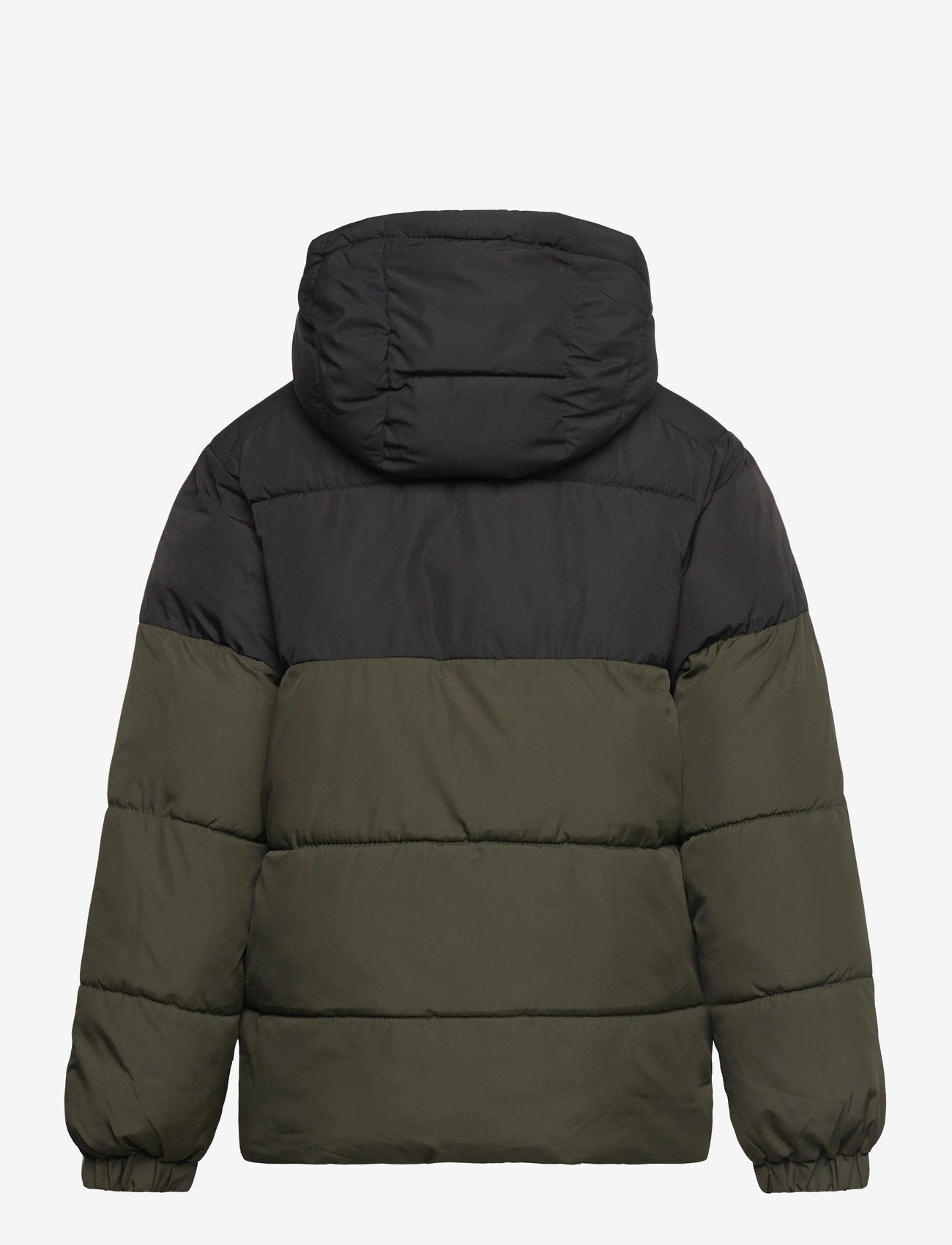 Jack & Jones - JJMAZE PUFFER HOOD JNR - vinterjackor - rosin - 1