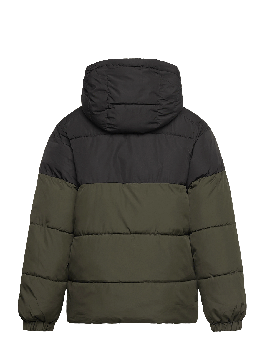 Jack & Jones - JJMAZE PUFFER HOOD JNR - Žieminė striukė - rosin - 1