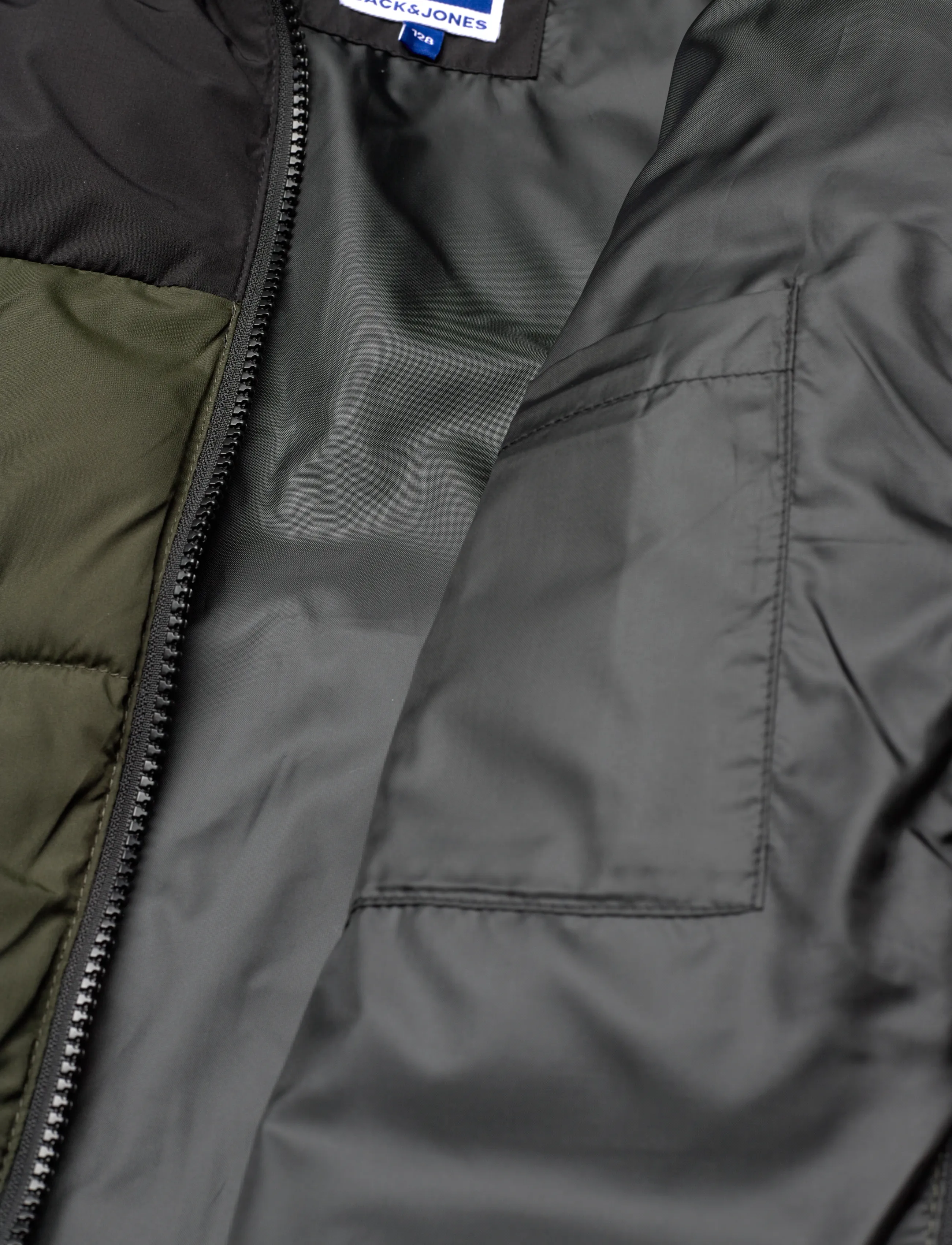 Jack & Jones - JJMAZE PUFFER HOOD JNR - Žieminė striukė - rosin - 4