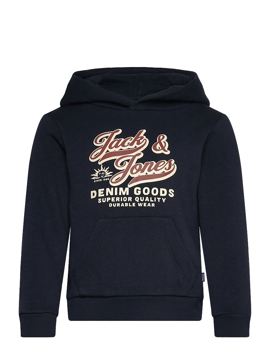 Jack & Jones - JJELOGO SWEAT HOOD 2 COL 25/26 NOOS MNI - kapuzenpullover - sky captain - 0