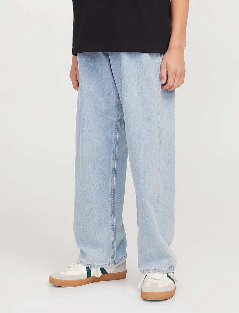 Jack & Jones - JJIALEX JJORIGINAL SQ 851 NOOS JNR - alt laienevad teksad - blue denim - 0