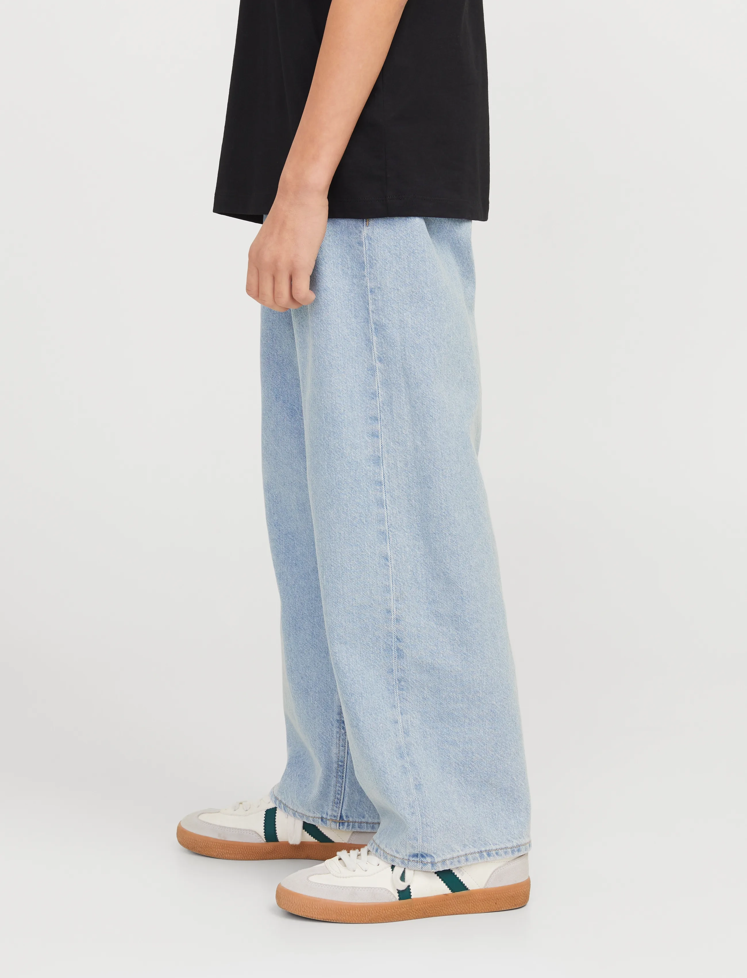 Jack & Jones - JJIALEX JJORIGINAL SQ 851 NOOS JNR - loose jeans - blue denim - 4