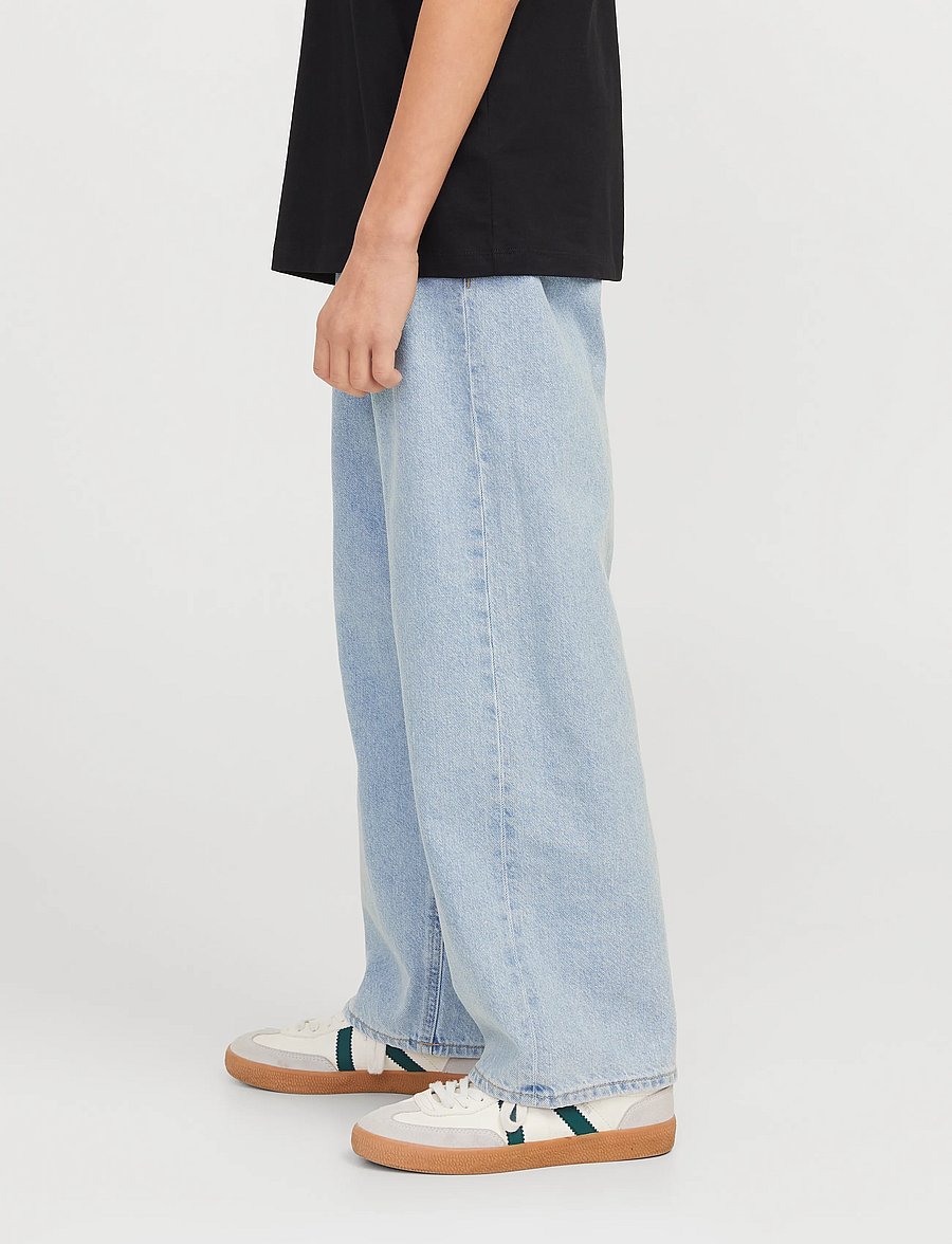Jack & Jones - JJIALEX JJORIGINAL SQ 851 NOOS JNR - loose jeans - blue denim - 4