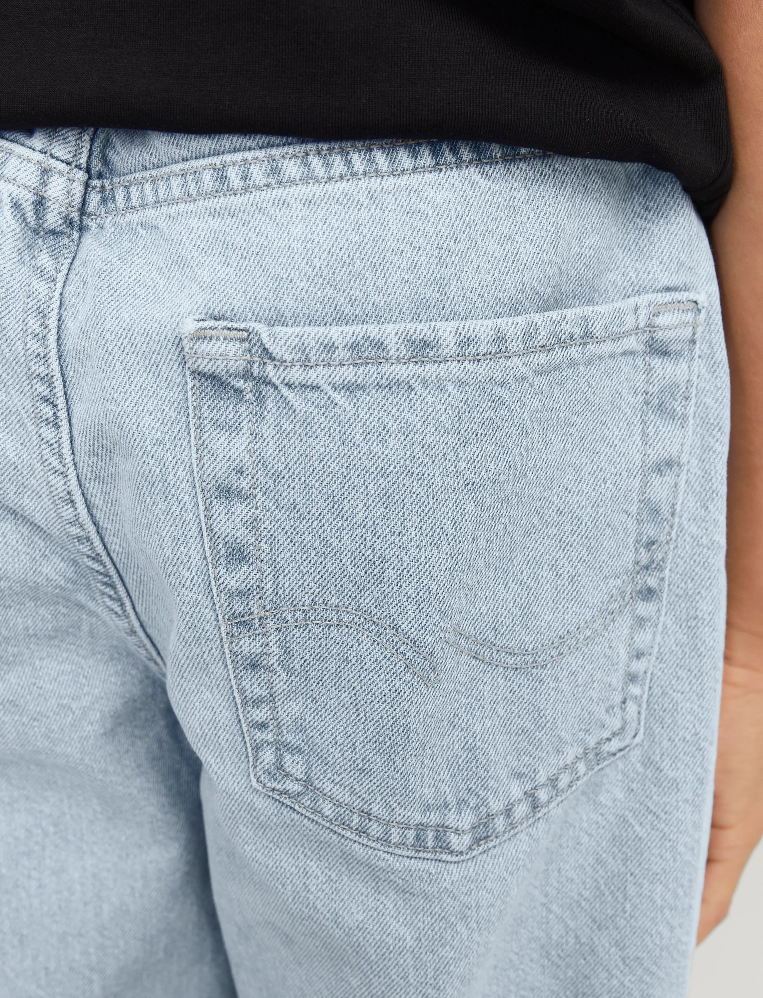 Jack & Jones - JJIALEX JJORIGINAL SQ 851 NOOS JNR - loose jeans - blue denim - 5