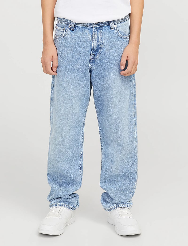 Jack & Jones - JJICHRIS JJORIGINAL SQ 855 NOOS JNR - platėjantys apačioje - blue denim - 0