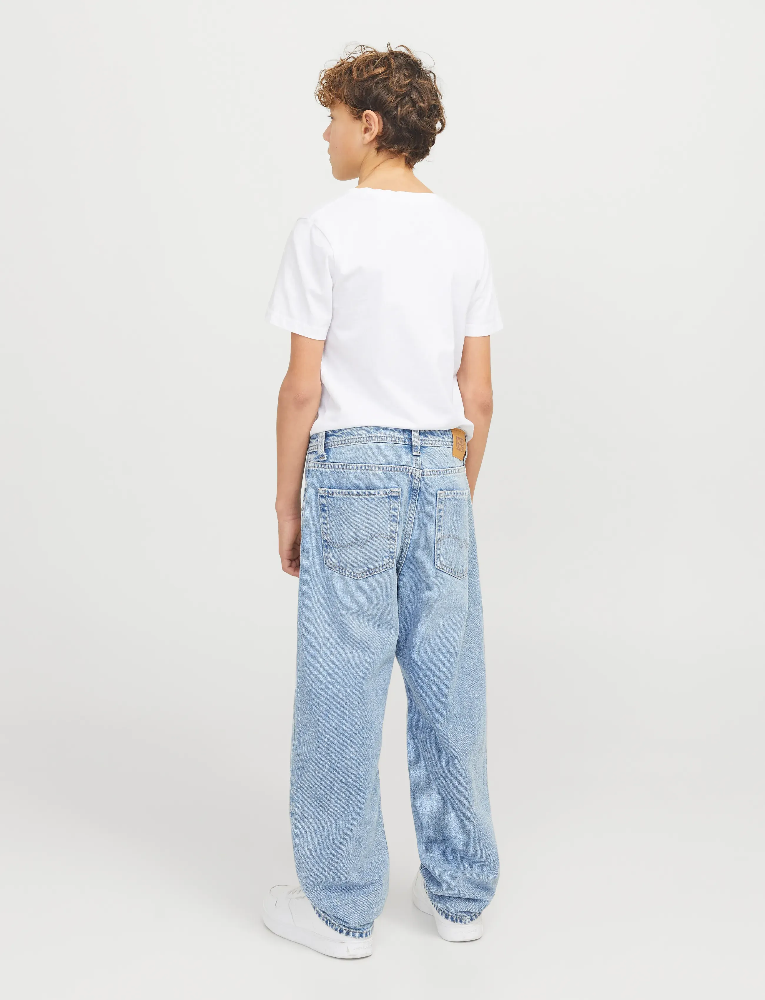 Jack & Jones - JJICHRIS JJORIGINAL SQ 855 NOOS JNR - loose jeans - blue denim - 3
