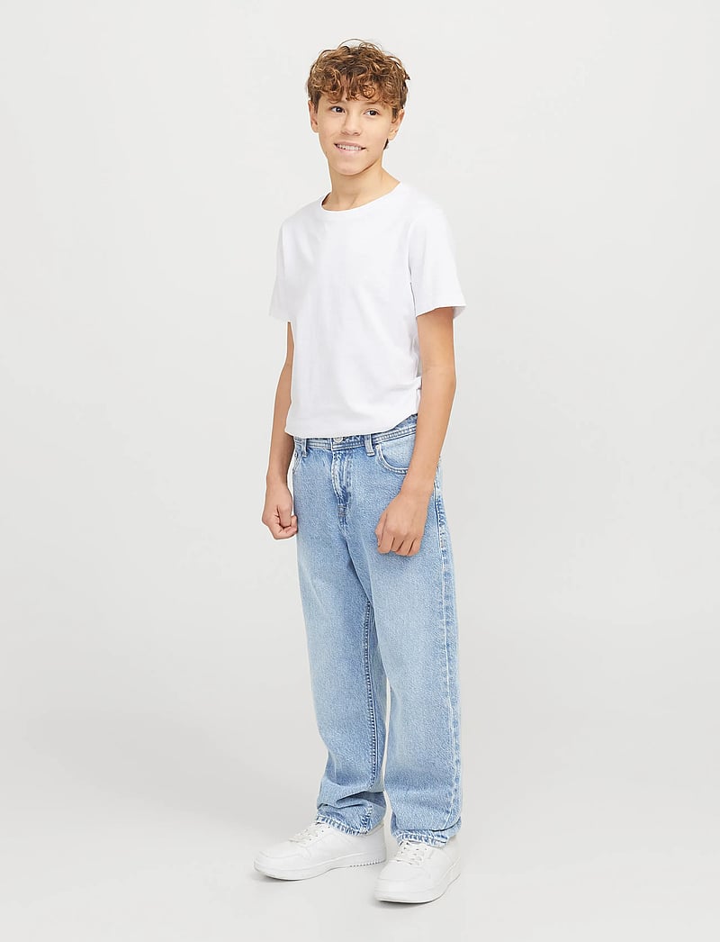 Jack & Jones - JJICHRIS JJORIGINAL SQ 855 NOOS JNR - platėjantys apačioje - blue denim - 4