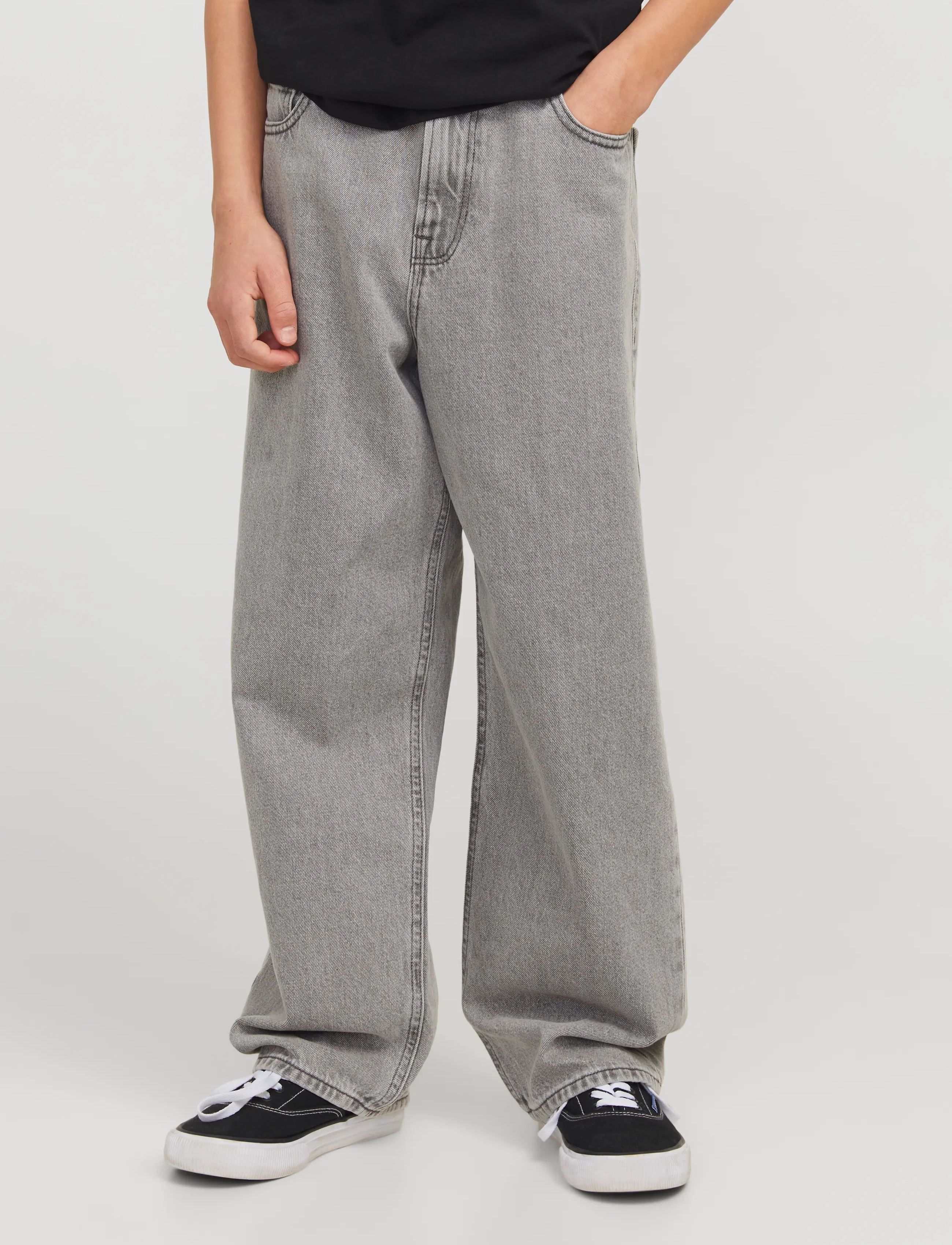 Jack & Jones JJIALEX JJORIGINAL SQ 852 NOOS JNR - Underdele - GREY DENIM / grey