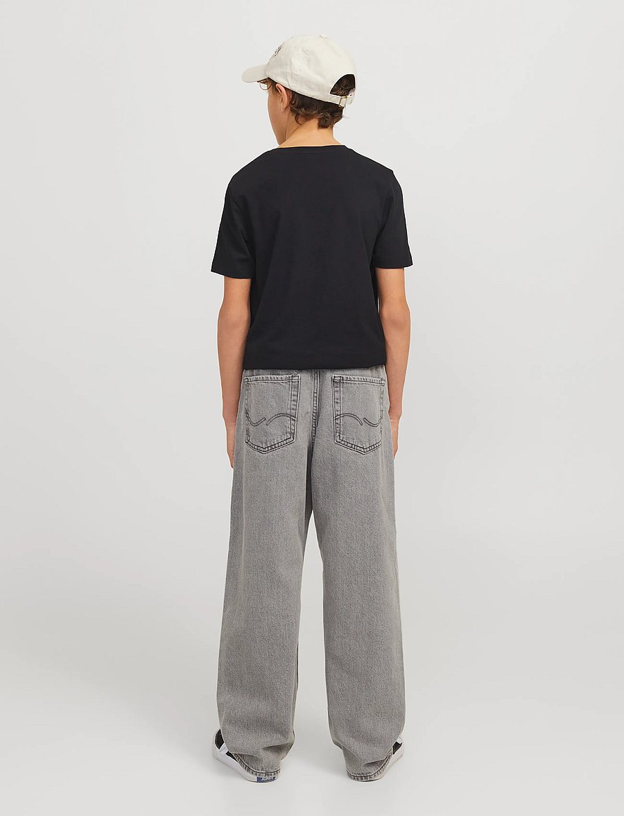 Jack & Jones - JJIALEX JJORIGINAL SQ 852 NOOS JNR - loose jeans - grey denim - 3