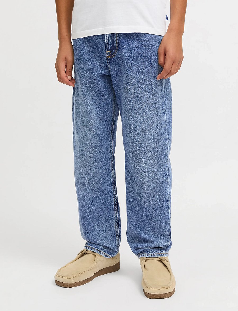 Jack & Jones - JJICHRIS JJORIGINAL SQ 854 NOOS JNR - loose jeans - blue denim - 0
