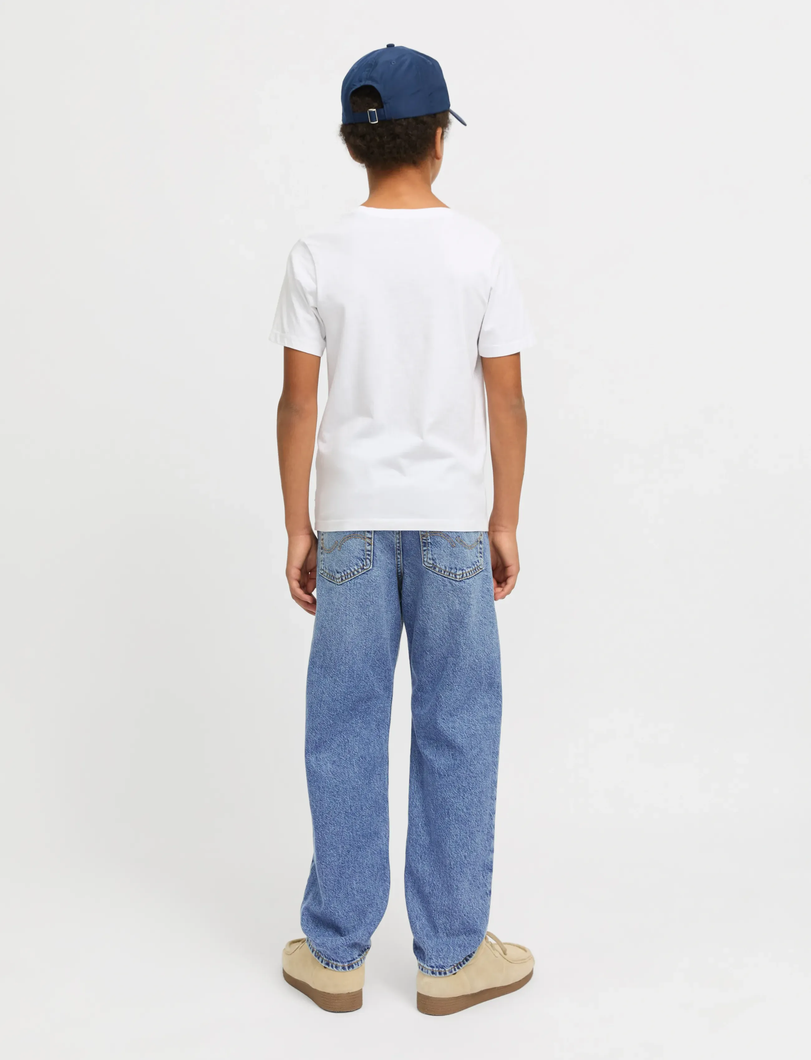 Jack & Jones - JJICHRIS JJORIGINAL SQ 854 NOOS JNR - loose jeans - blue denim - 3