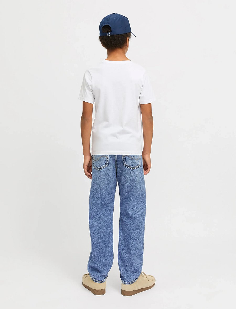 Jack & Jones - JJICHRIS JJORIGINAL SQ 854 NOOS JNR - loose jeans - blue denim - 3