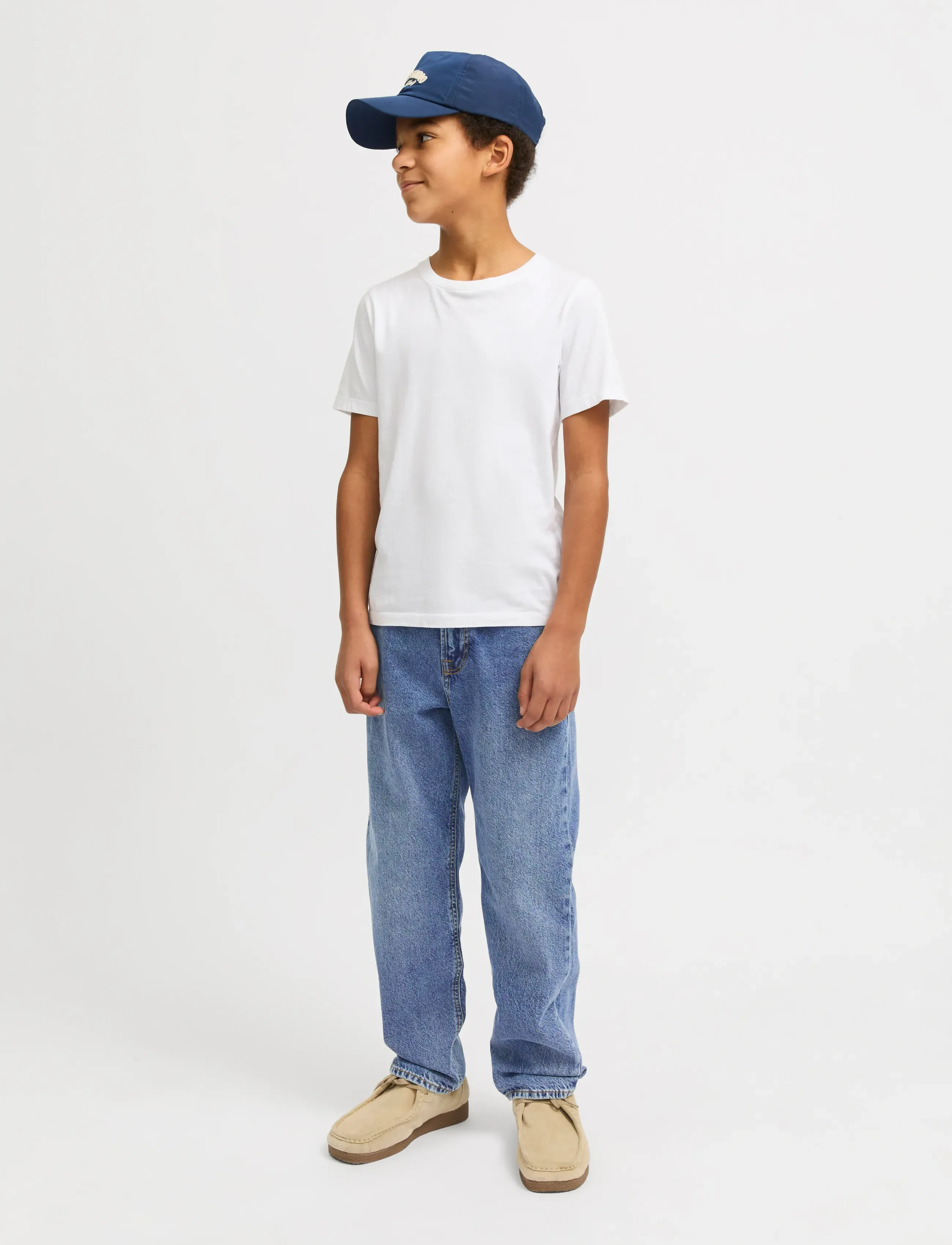 Jack & Jones - JJICHRIS JJORIGINAL SQ 854 NOOS JNR - loose jeans - blue denim - 4