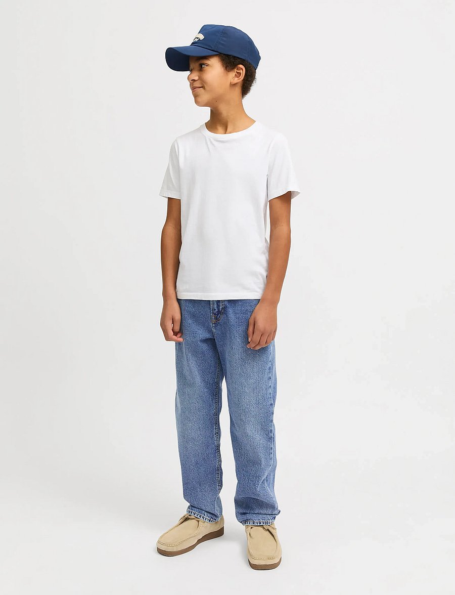 Jack & Jones - JJICHRIS JJORIGINAL SQ 854 NOOS JNR - loose jeans - blue denim - 4