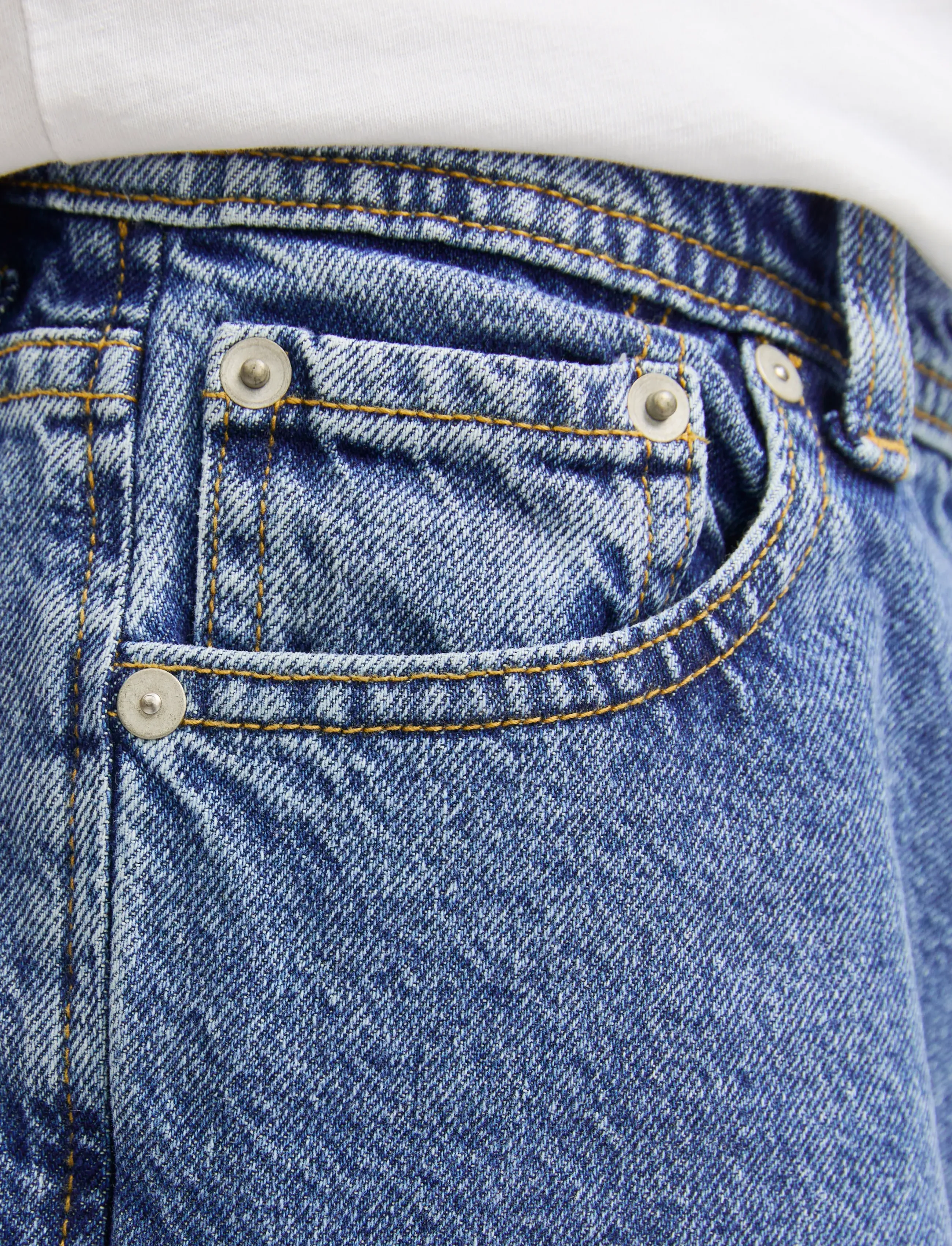 Jack & Jones - JJICHRIS JJORIGINAL SQ 854 NOOS JNR - loose jeans - blue denim - 5