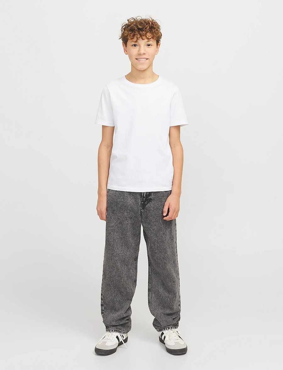 Jack & Jones - JJICHRIS JJORIGINAL SQ 853 NOOS JNR - loose jeans - grey denim - 4