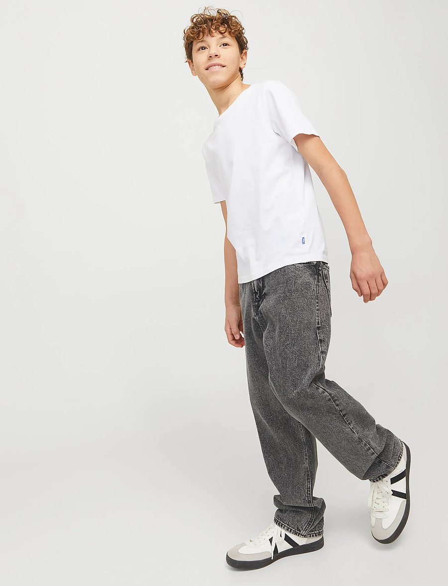 Jack & Jones - JJICHRIS JJORIGINAL SQ 853 NOOS JNR - loose jeans - grey denim - 5