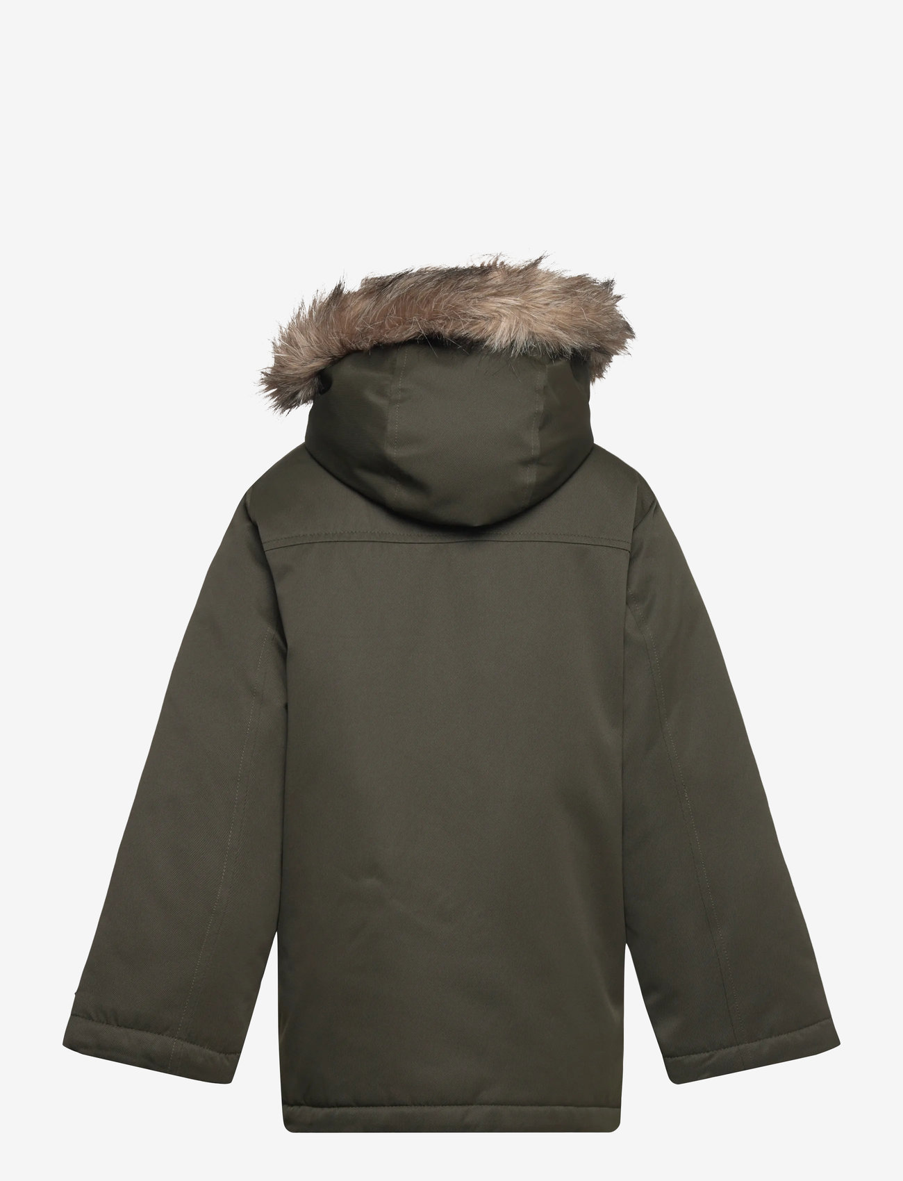 Jack & Jones - JJCHARLIE DETACHABLE FAUX FUR PARK JNR - puhvis ja polsterdatud - rosin - 1