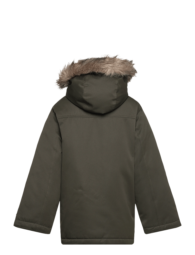 Jack & Jones - JJCHARLIE DETACHABLE FAUX FUR PARK JNR - puhvis ja polsterdatud - rosin - 1