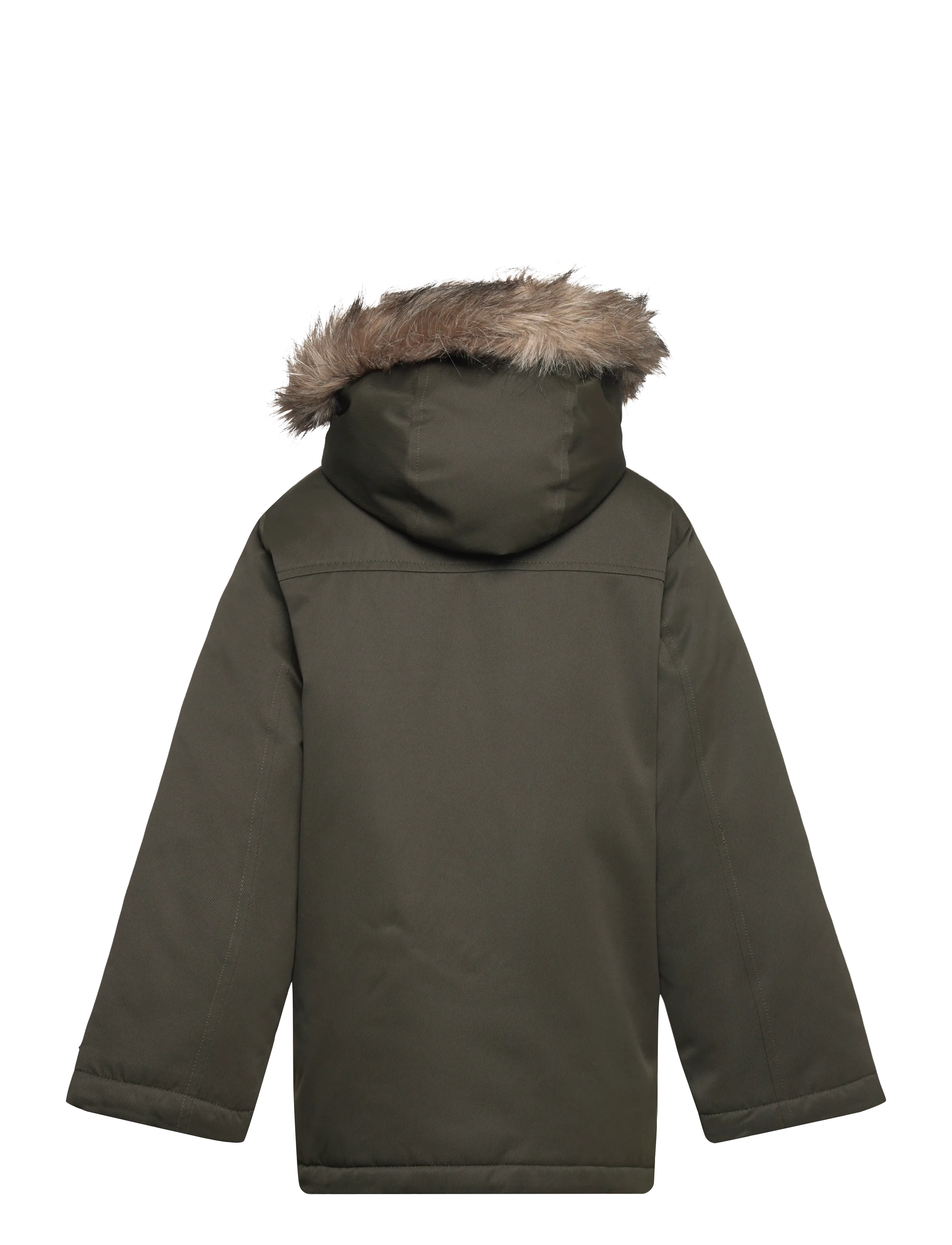 Jack & Jones - JJCHARLIE DETACHABLE FAUX FUR PARK JNR - veste rembourrée - rosin - 2