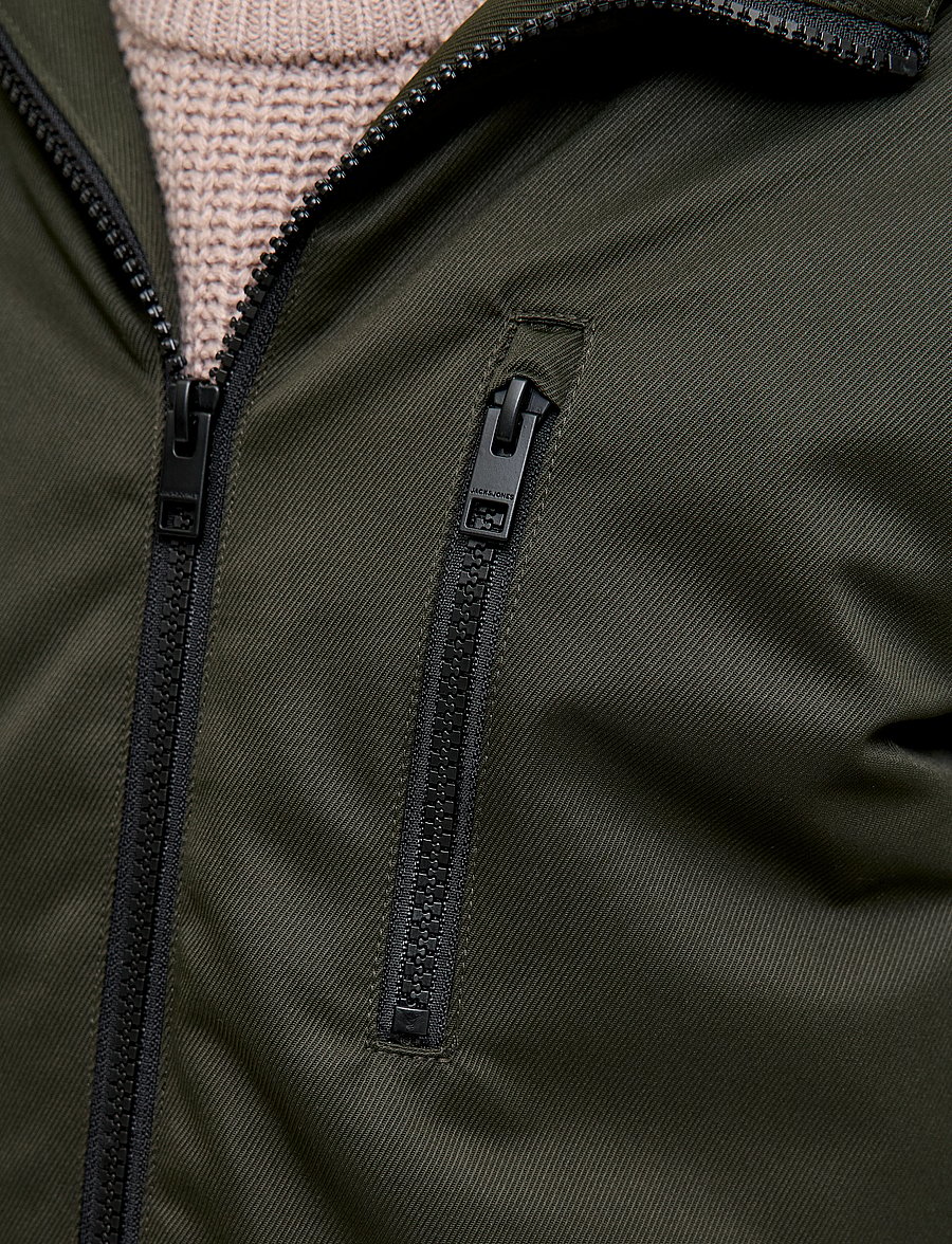 Jack & Jones - JJCHARLIE DETACHABLE FAUX FUR PARK JNR - veste rembourrée - rosin - 4