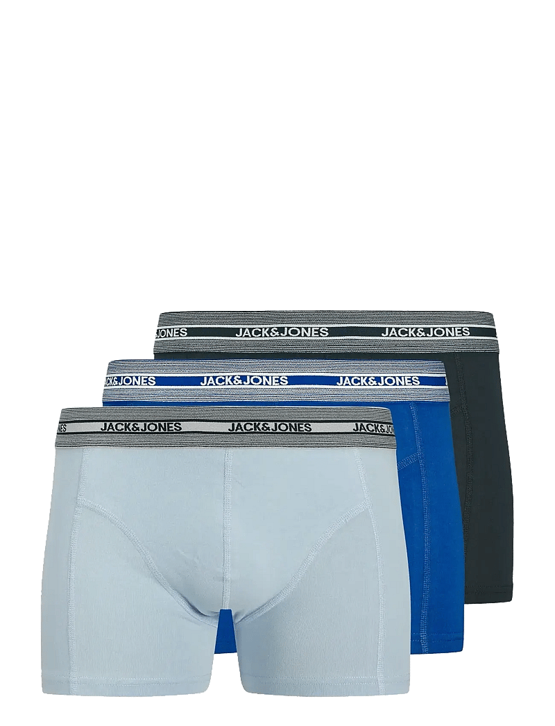 Jack & Jones - JACLEO SOLID TRUNKS 3 PACK JNR - underbukser - chambray blue - 0