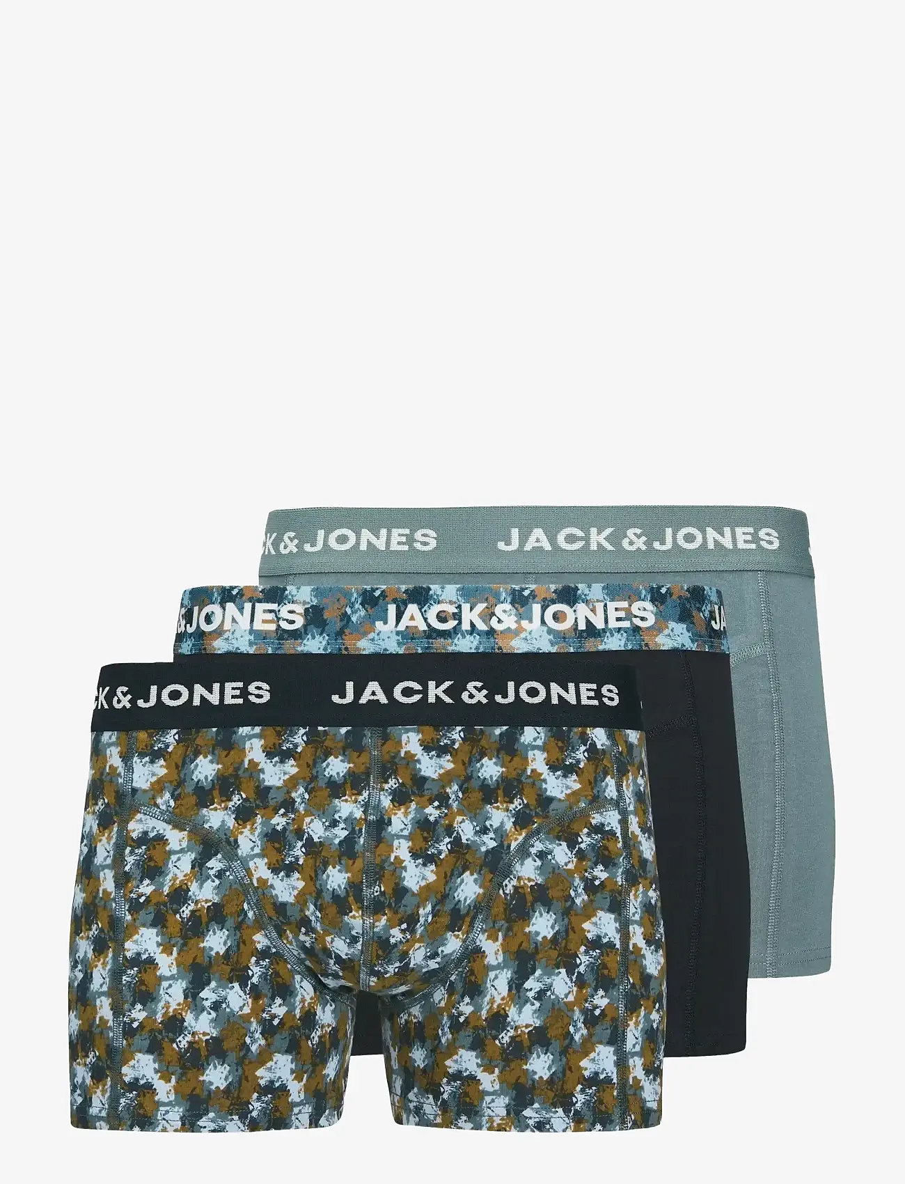 Jack & Jones - JACETHAN TRUNKS 3 PACK JNR - bottoms - sky captain - 0