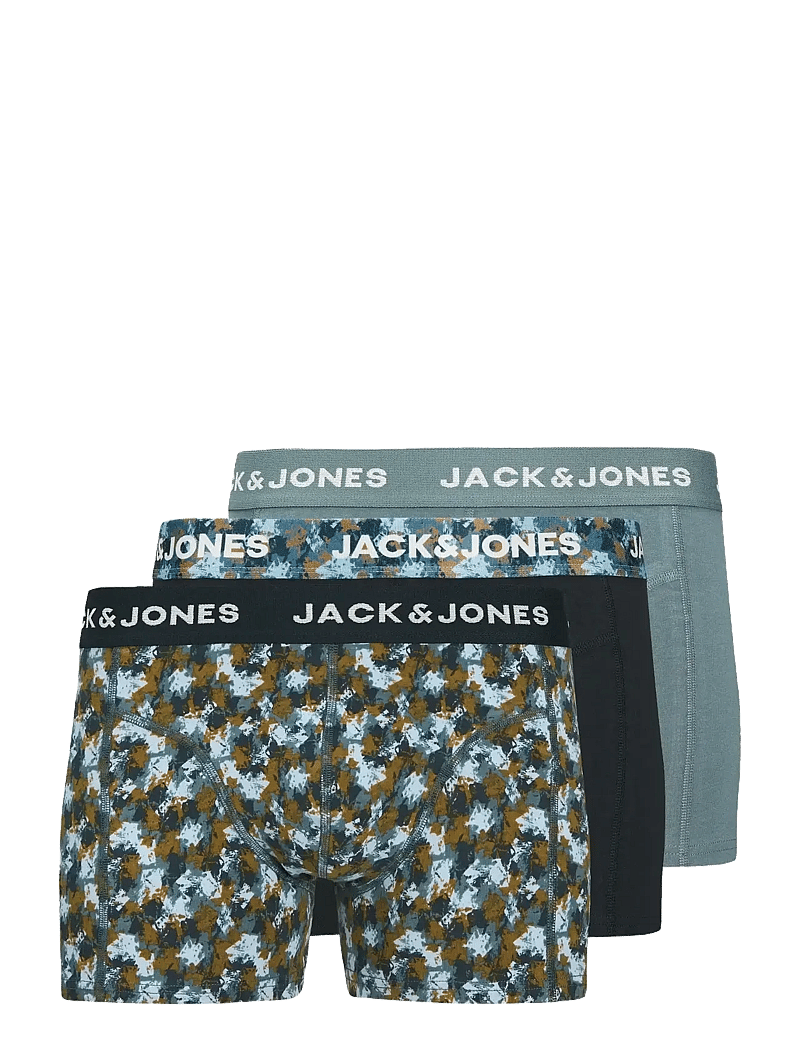 Jack & Jones - JACETHAN TRUNKS 3 PACK JNR - underbukser - sky captain - 0