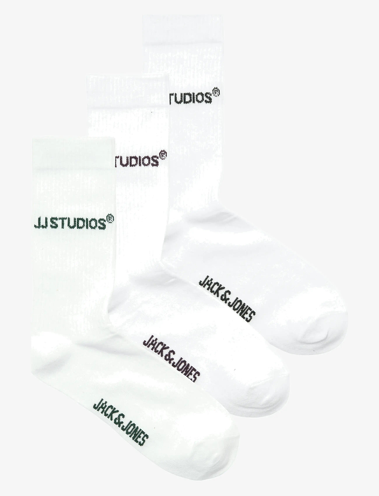 Jack & Jones - JACSOHO TENNIS SOCKS 3 PACK JNR - strømper - white - 1