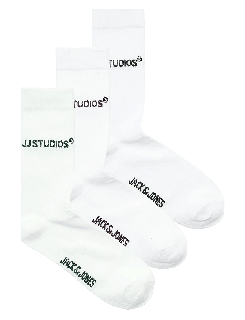 Jack & Jones - JACSOHO TENNIS SOCKS 3 PACK JNR - strømper - white - 1