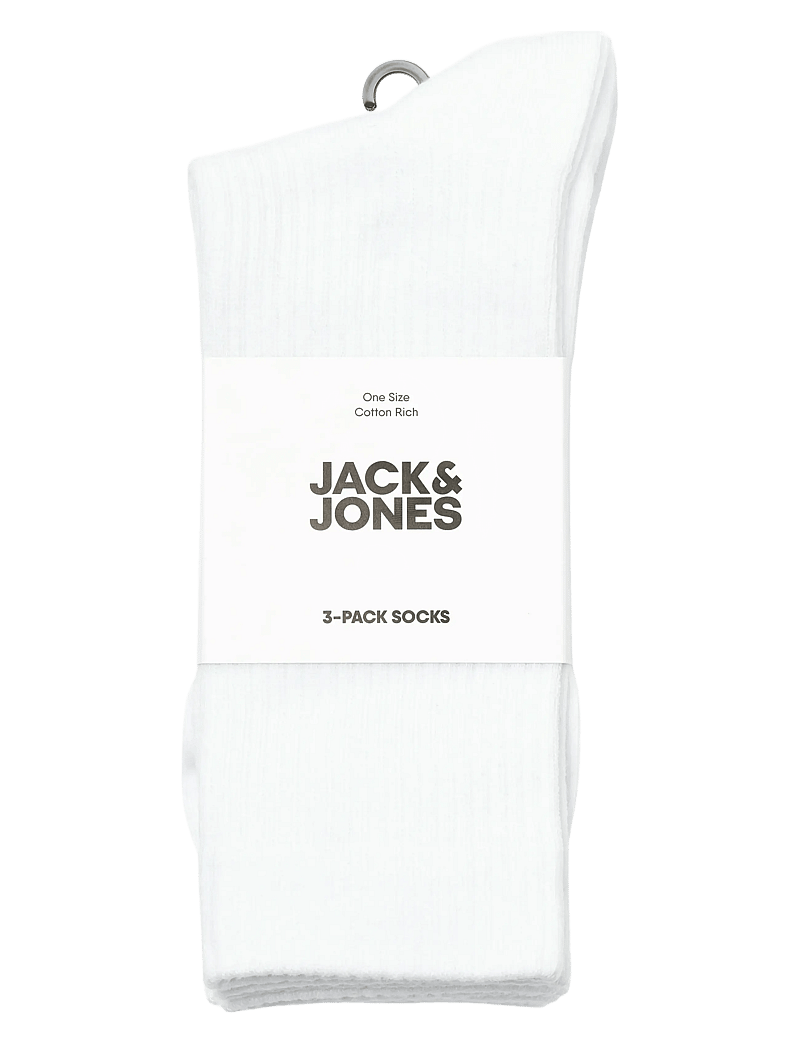 Jack & Jones - JACSOHO TENNIS SOCKS 3 PACK JNR - strømper - white - 2