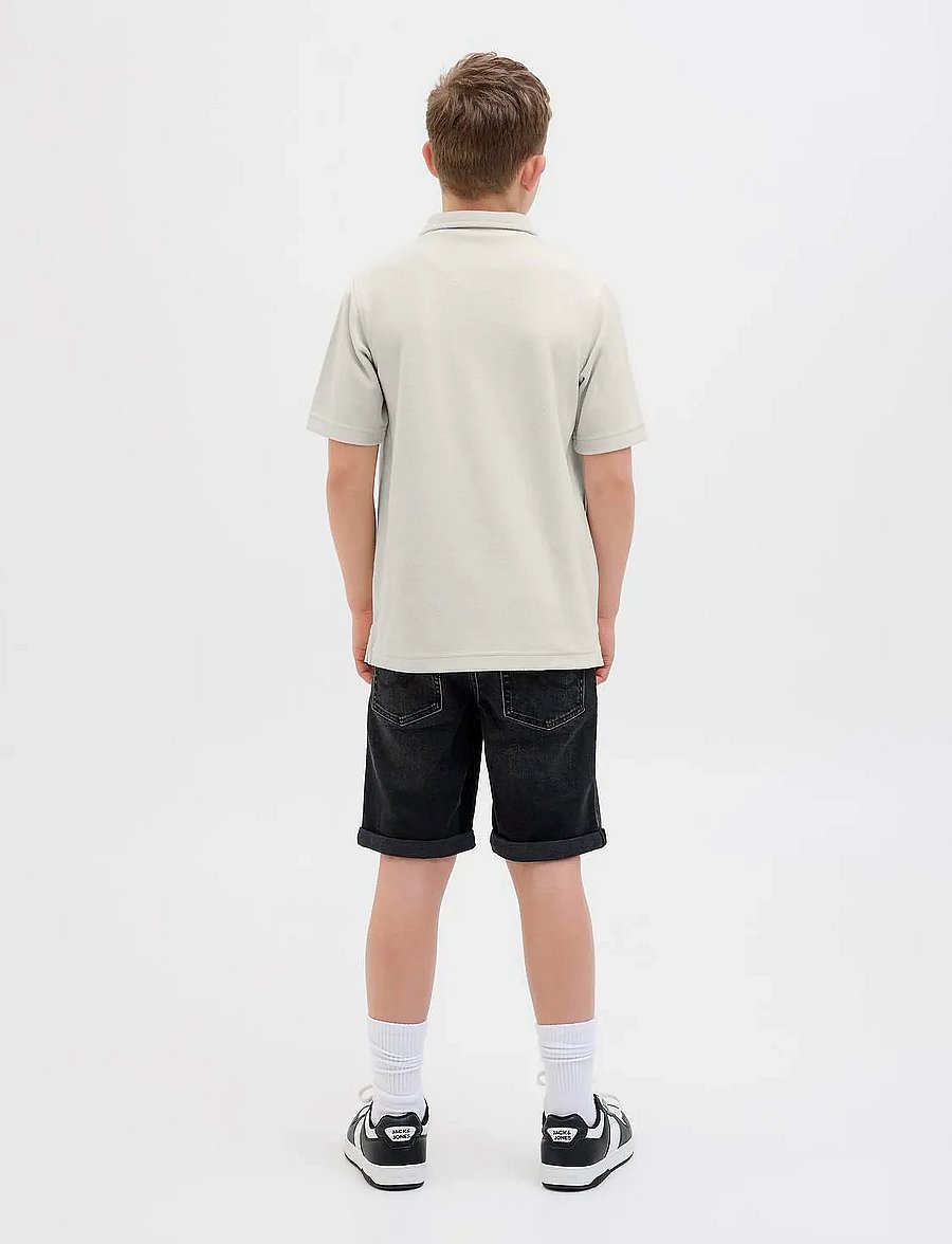 Jack & Jones - JPRBLABEN SS POLO JNR - kurzärmelig - cloud dancer - 5