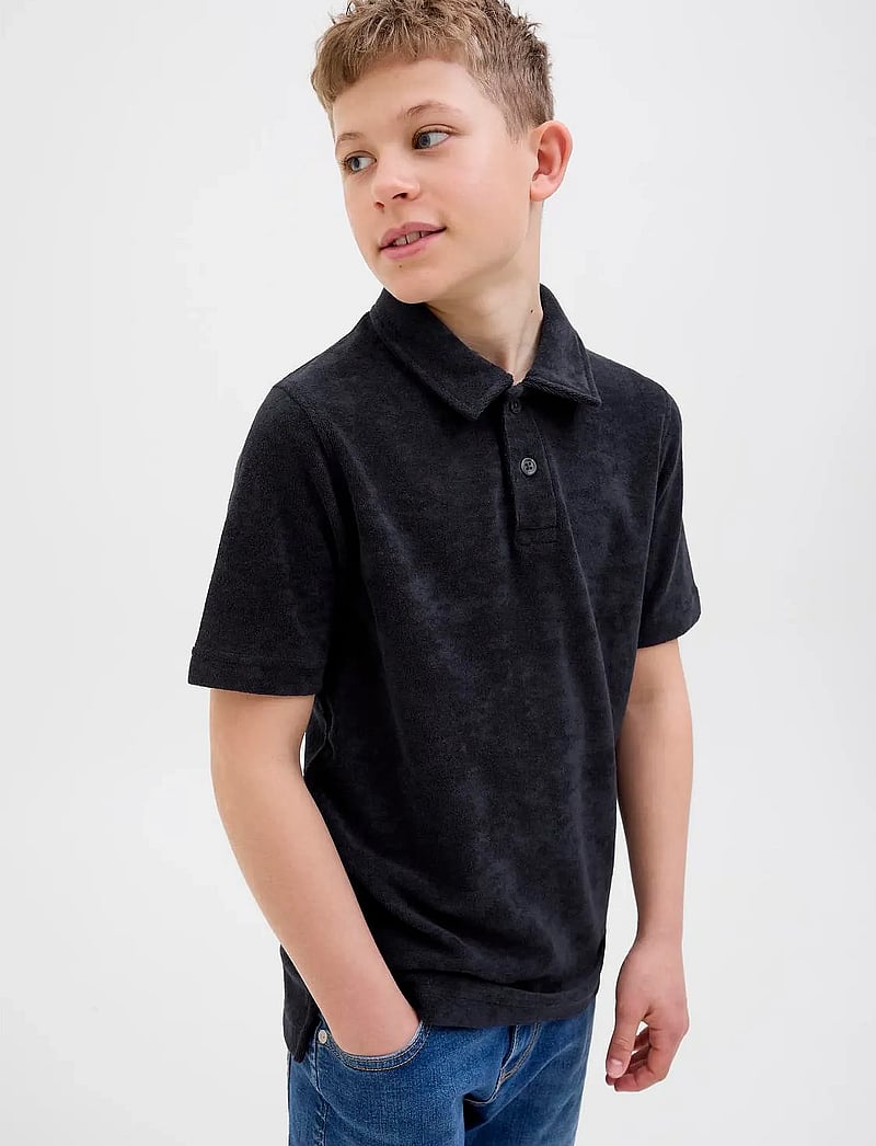 Jack & Jones - JPRBLABEN SS POLO JNR - lyhythihaiset - night sky - 3