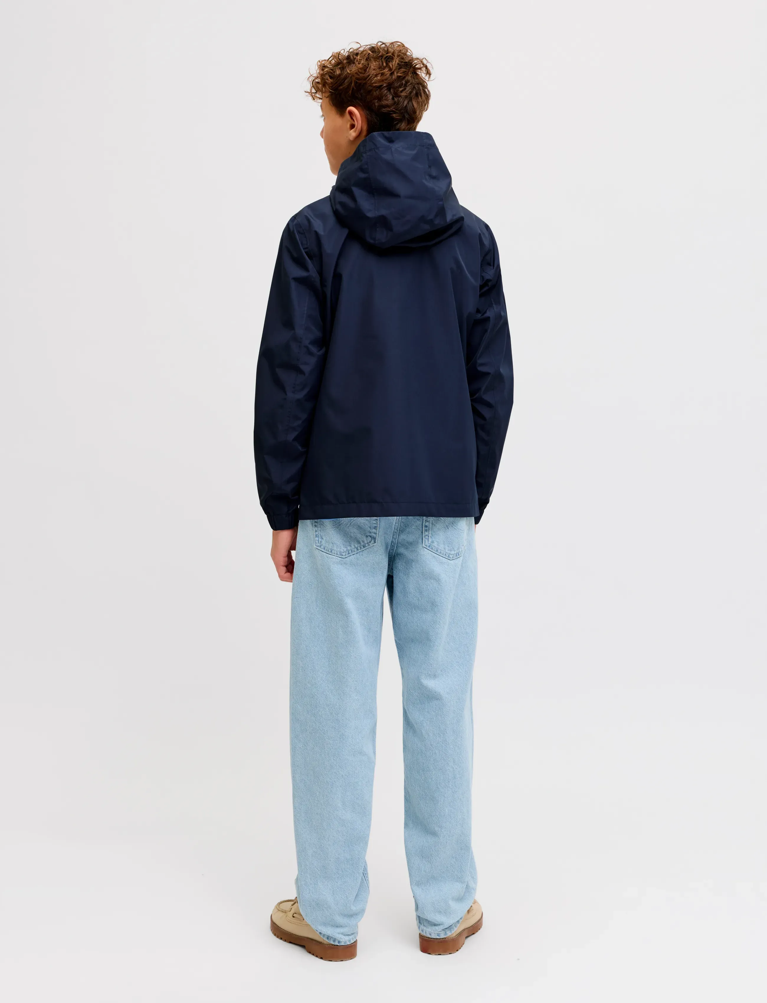Jack & Jones - JJEFLYNN RAIN JACKET NOOS JNR - rain jackets - navy blazer - 2