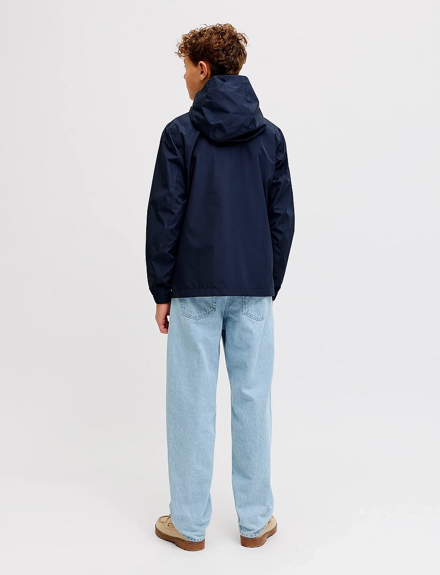 Jack & Jones - JJEFLYNN RAIN JACKET NOOS JNR - regnjackor - navy blazer - 2