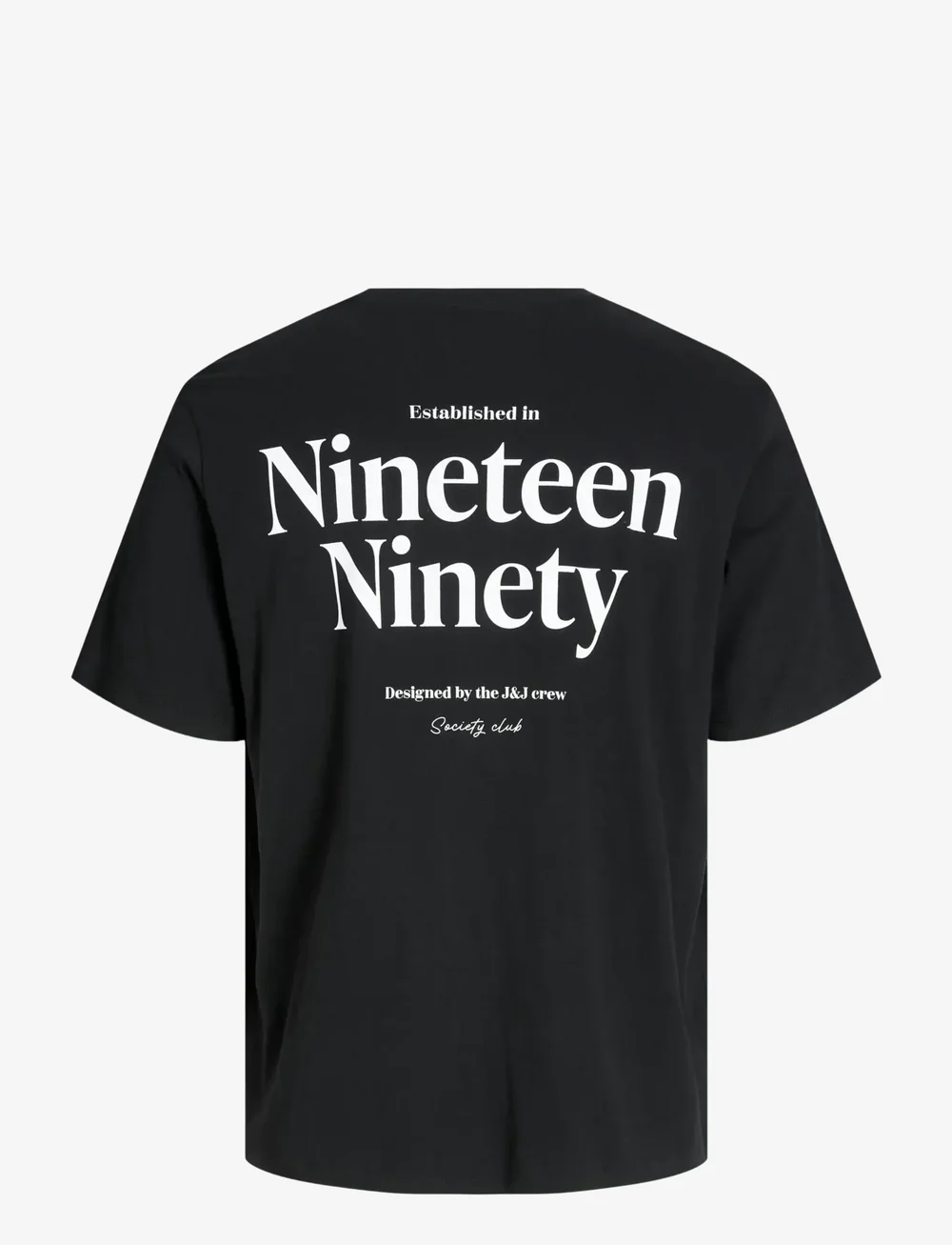 Jack & Jones - JJNINETY TEE SS CREW NECK JNR - lühikeste varrukatega t-särgid - black - 2