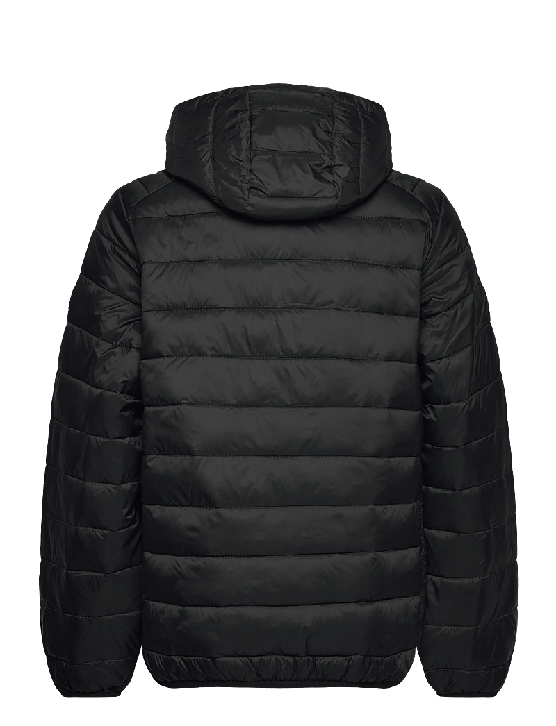 Jack & Jones - JJEBRADLEY LIGHT PUFFER HOOD JNR - talvejope - black - 1