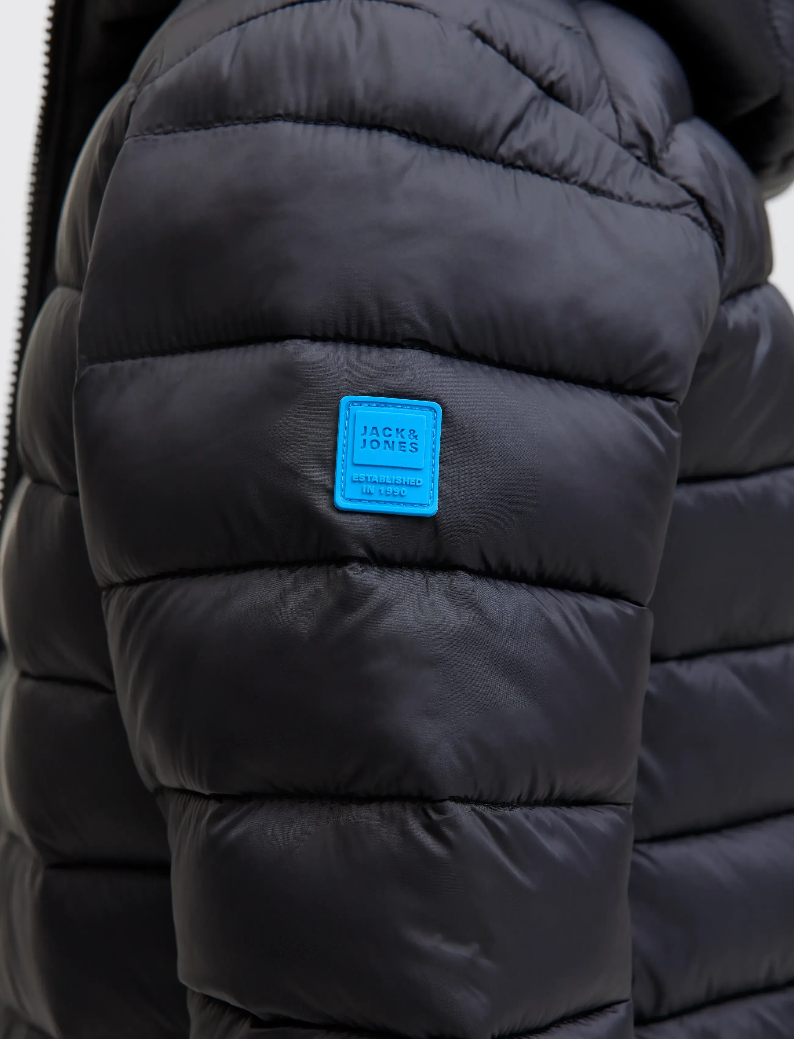 Jack & Jones - JJEBRADLEY LIGHT PUFFER HOOD JNR - vetrarjakkar - black - 4