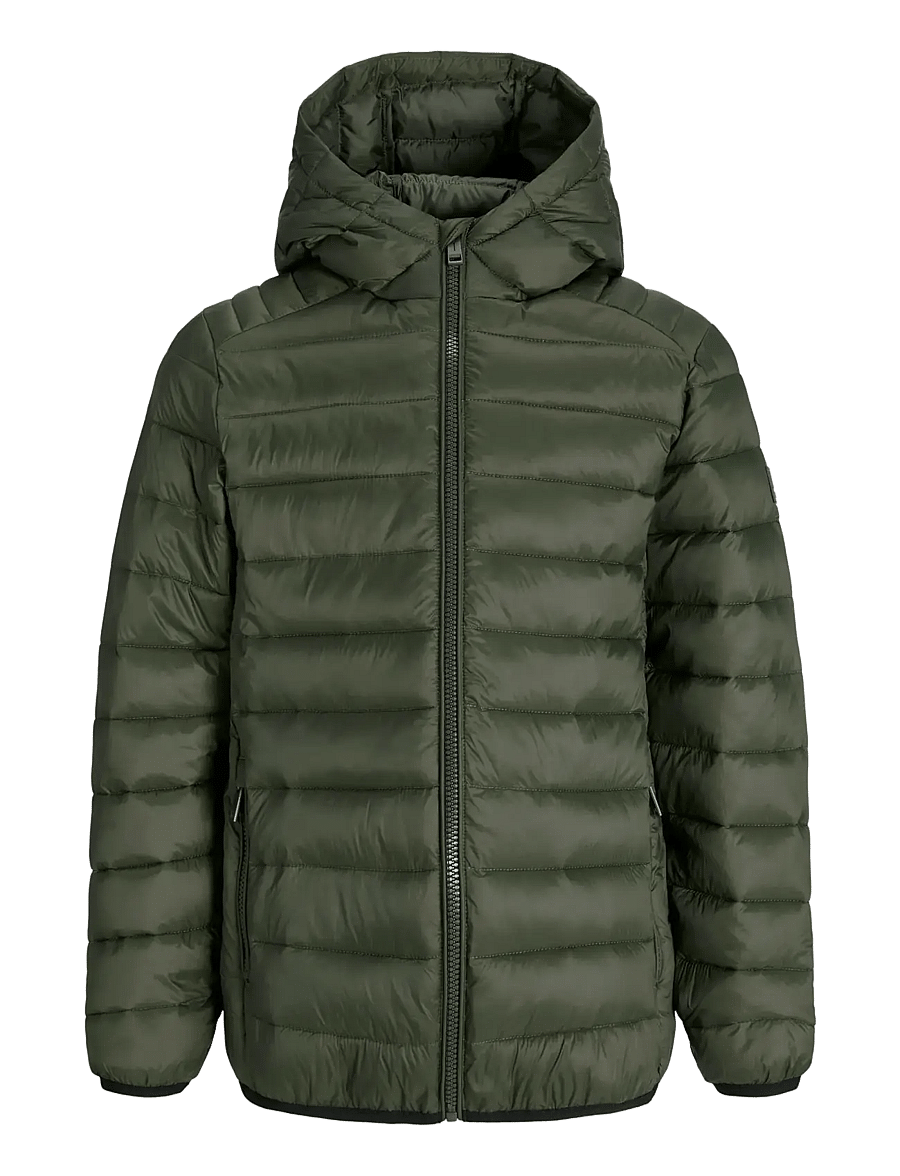 Jack & Jones - JJEBRADLEY LIGHT PUFFER HOOD JNR - winterjacke - rosin - 1