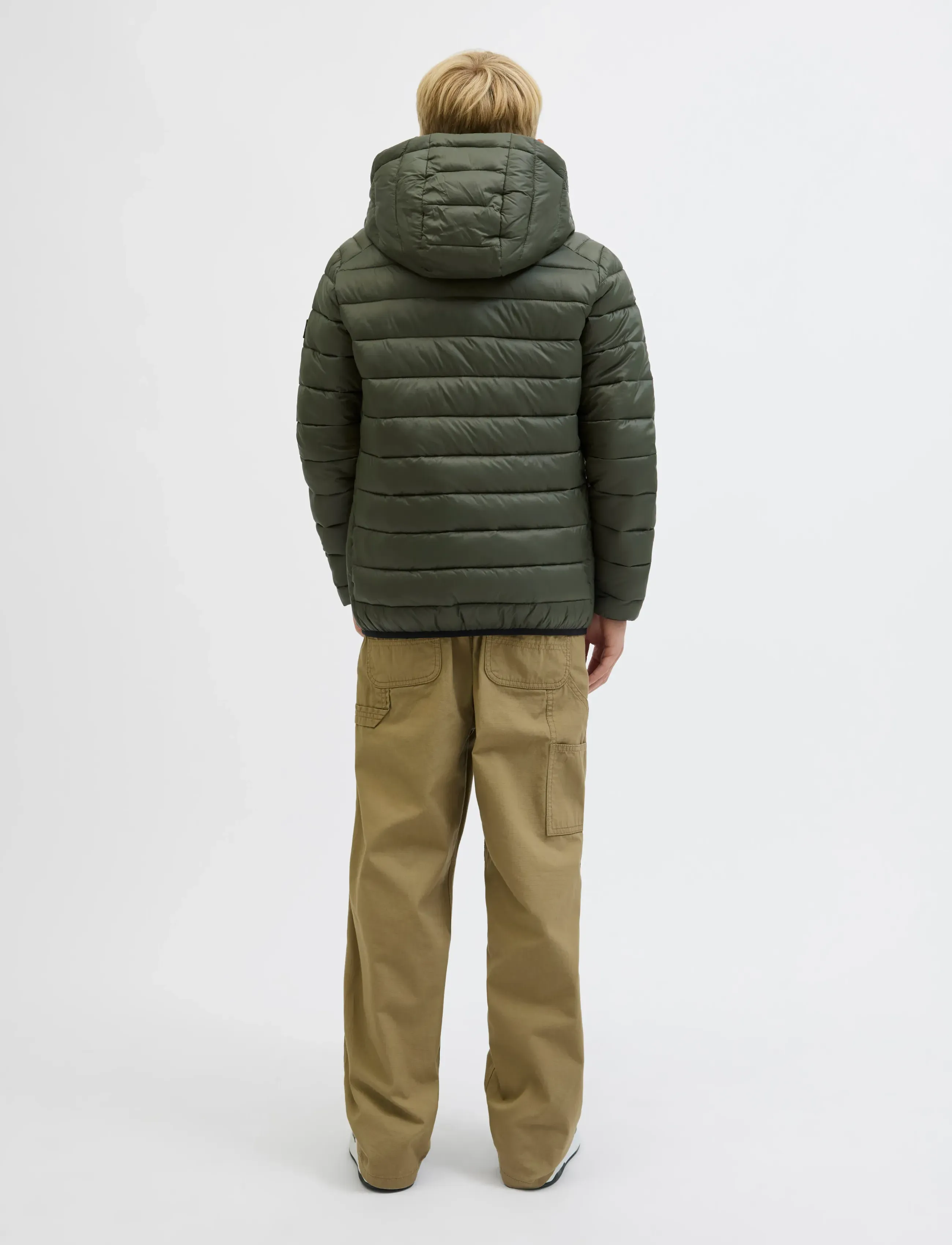Jack & Jones - JJEBRADLEY LIGHT PUFFER HOOD JNR - winterjacke - rosin - 2
