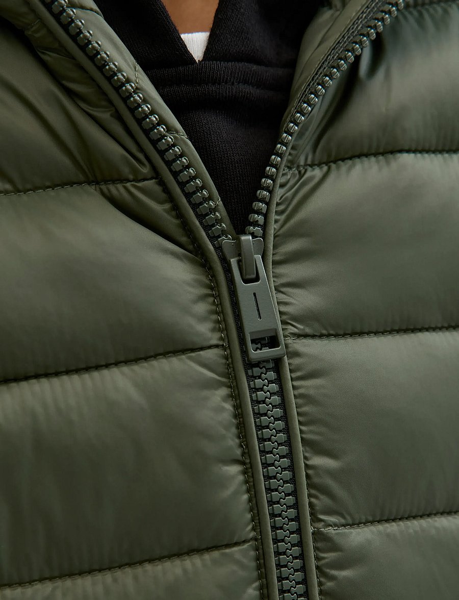 Jack & Jones - JJEBRADLEY LIGHT PUFFER HOOD JNR - winterjacke - rosin - 3