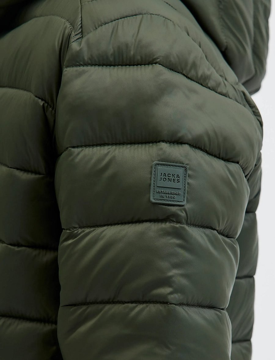 Jack & Jones - JJEBRADLEY LIGHT PUFFER HOOD JNR - winterjacke - rosin - 5