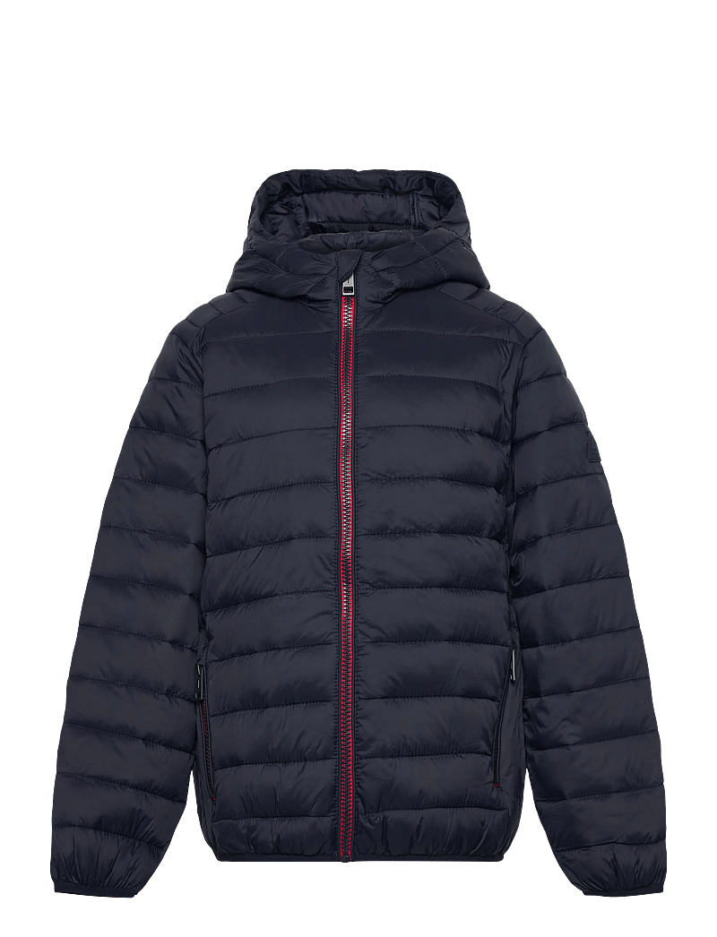Jack & Jones - JJEBRADLEY LIGHT PUFFER HOOD JNR - talvejope - sky captain - 0